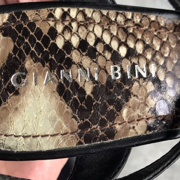 GIANNI BINI Strappy Jewel Embellished Heel Sandals - Picture 10 of 10